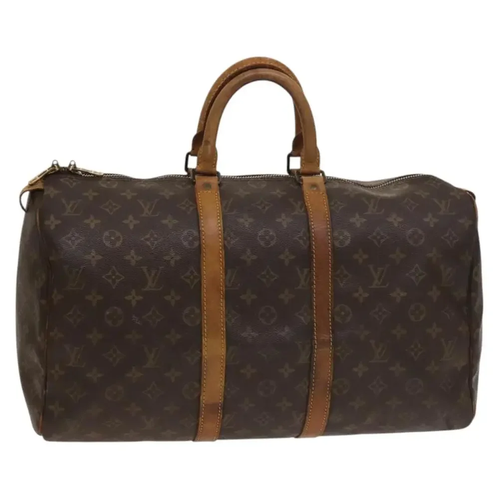 LOUIS VUITTON Monogram Keepall 45 Boston Bag M41428